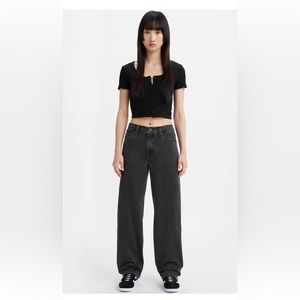 Levi’s Premium Baggy Dad Jean 🖤